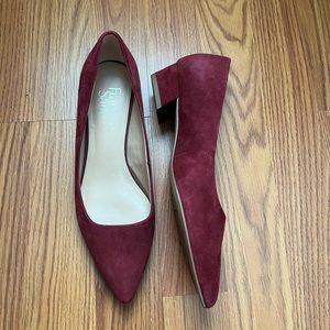 NWOT Franco Sarto suede flats